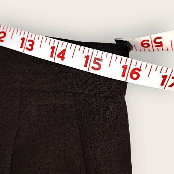 Ellen Tracy Womens Pants Sz 12 Wool Straight Leg Pleated Pockets Vtg Lagenlook - Picture 10 of 11